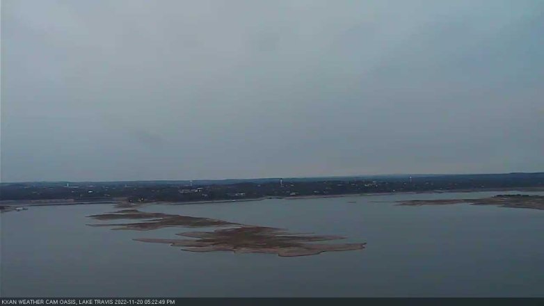 Lake Travis webcam, November 20, 2022 5:25 PM CT
