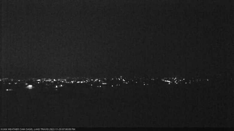 Lake Travis webcam, November 20, 2022 7:00 PM CT