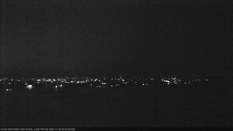 Lake Travis webcam, November 20, 2022 7:25 PM CT