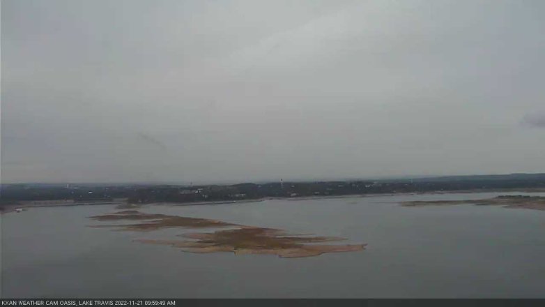 Lake Travis webcam, November 21, 2022 10:00 AM CT