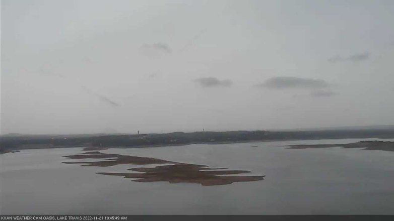 Lake Travis webcam, November 21, 2022 10:45 AM CT