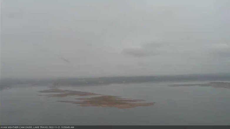 Lake Travis webcam, November 21, 2022 11:00 AM CT