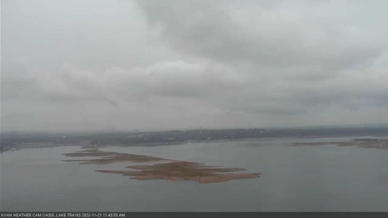 Lake Travis webcam, November 21, 2022 11:45 AM CT