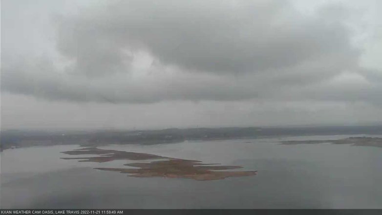 Lake Travis webcam, November 21, 2022 12:00 PM CT