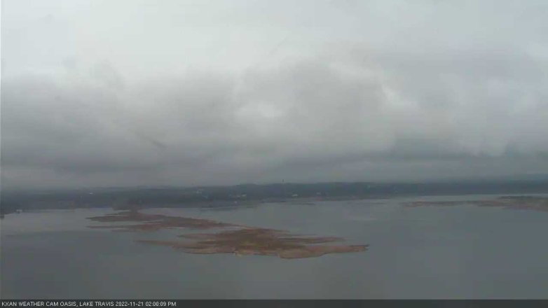 Lake Travis webcam, November 21, 2022 2:00 PM CT