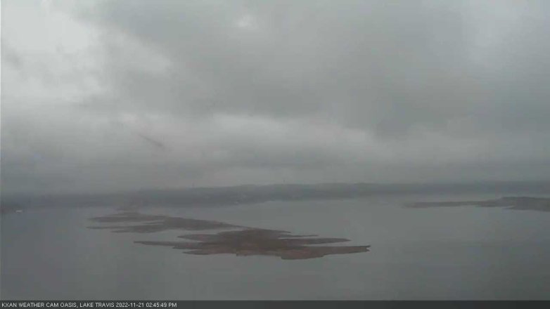 Lake Travis webcam, November 21, 2022 2:45 PM CT