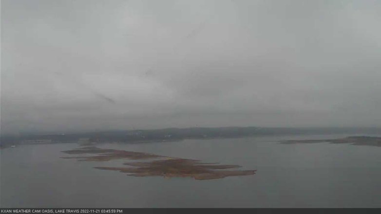 Lake Travis webcam, November 21, 2022 3:45 PM CT