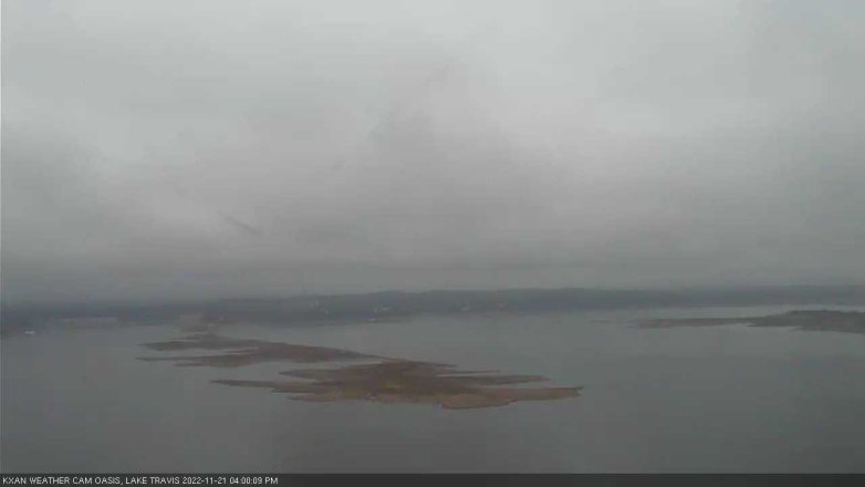 Lake Travis webcam, November 21, 2022 4:00 PM CT