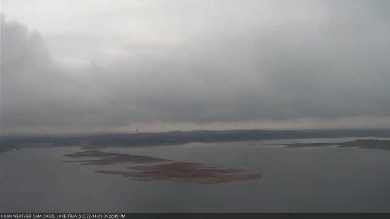 Lake Travis webcam, November 21, 2022 4:25 PM CT