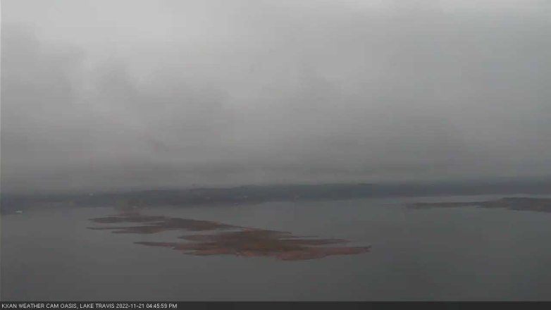Lake Travis webcam, November 21, 2022 4:45 PM CT
