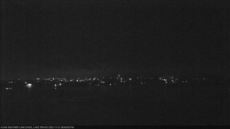 Lake Travis webcam, November 21, 2022 6:45 PM CT