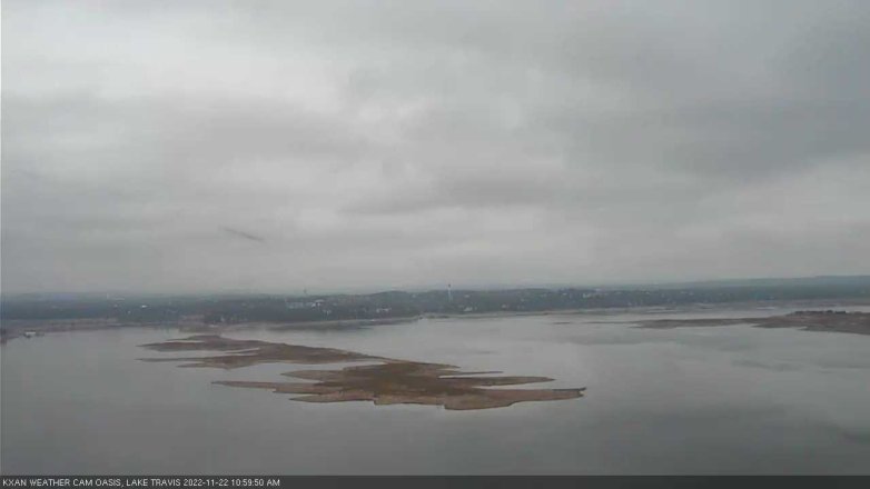 Lake Travis webcam, November 22, 2022 11:00 AM CT