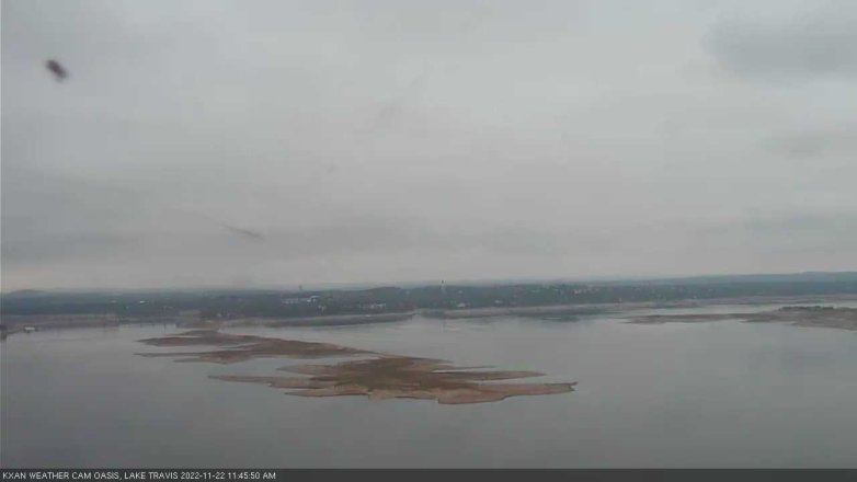 Lake Travis webcam, November 22, 2022 11:45 AM CT