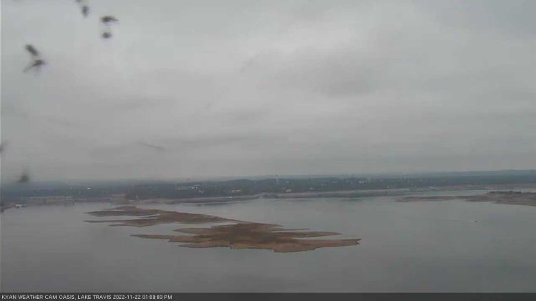 Lake Travis webcam, November 22, 2022 1:00 PM CT