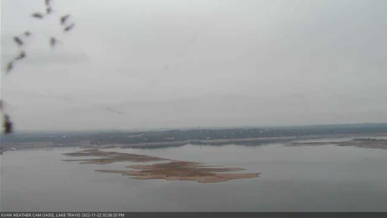 Lake Travis webcam, November 22, 2022 2:00 PM CT
