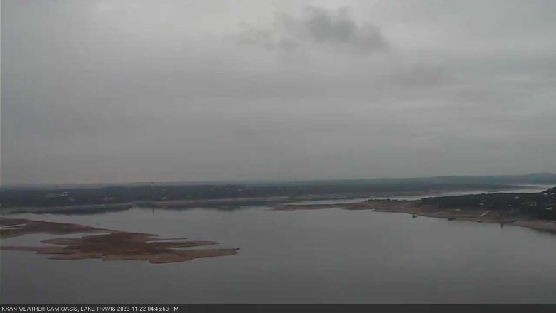 Lake Travis webcam, November 22, 2022 4:45 PM CT