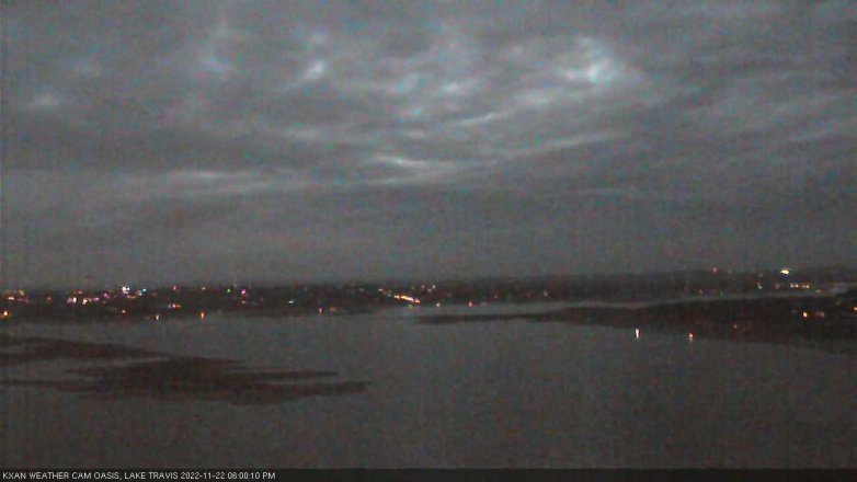 Lake Travis webcam, November 22, 2022 6:00 PM CT