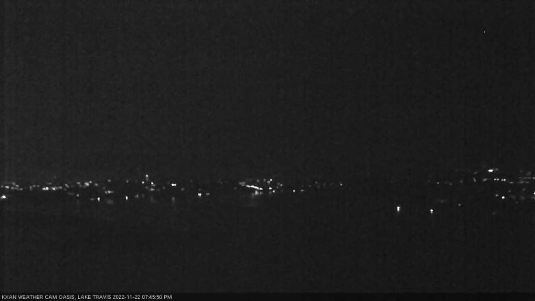 Lake Travis webcam, November 22, 2022 7:45 PM CT