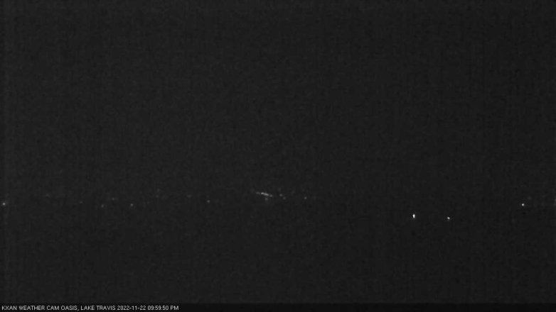 Lake Travis webcam, November 22, 2022 10:00 PM CT