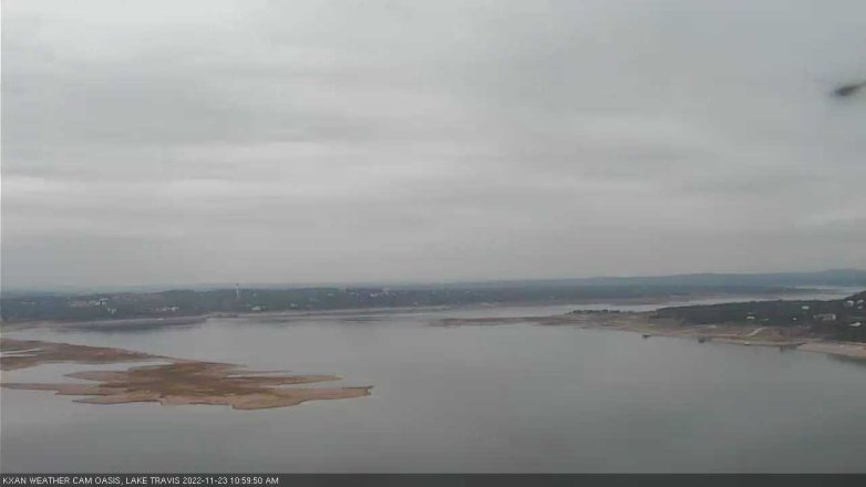 Lake Travis webcam, November 23, 2022 11:00 AM CT