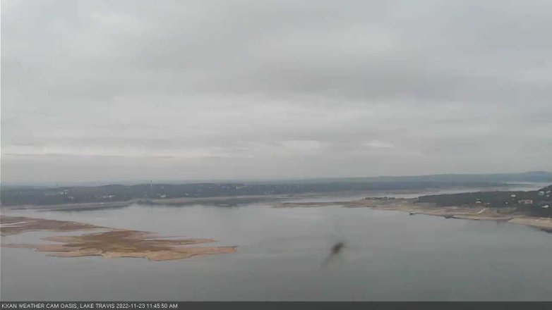 Lake Travis webcam, November 23, 2022 11:45 AM CT