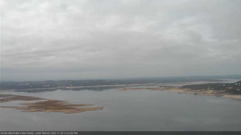 Lake Travis webcam, November 23, 2022 12:25 PM CT