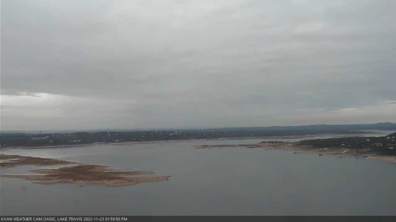 Lake Travis webcam, November 23, 2022 2:00 PM CT