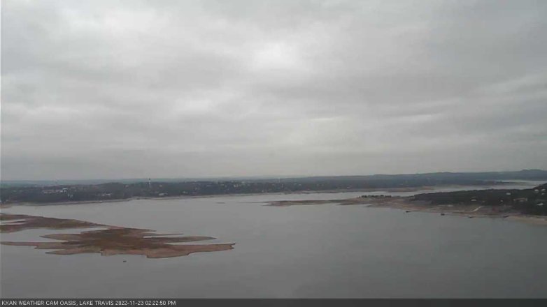 Lake Travis webcam, November 23, 2022 2:25 PM CT