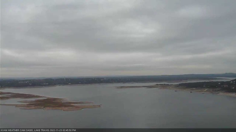 Lake Travis webcam, November 23, 2022 2:45 PM CT