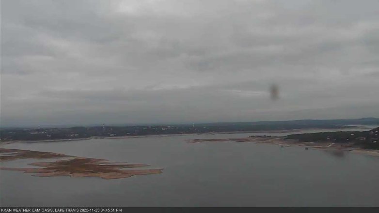 Lake Travis webcam, November 23, 2022 4:45 PM CT