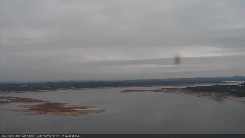 Lake Travis webcam, November 23, 2022 5:00 PM CT