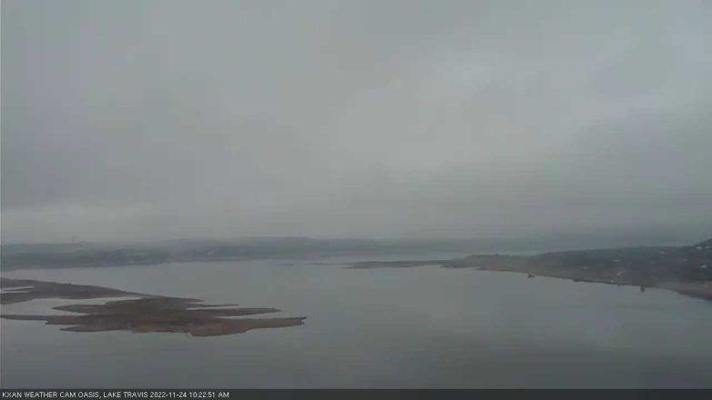 Lake Travis webcam, November 24, 2022 10:25 AM CT
