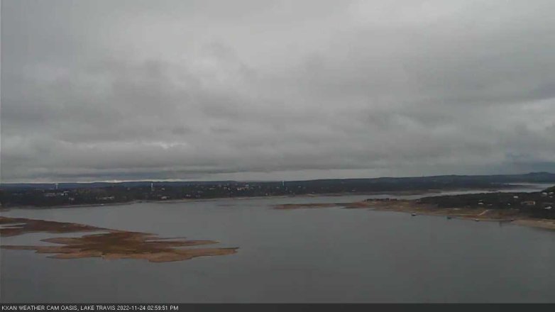Lake Travis webcam, November 24, 2022 3:00 PM CT