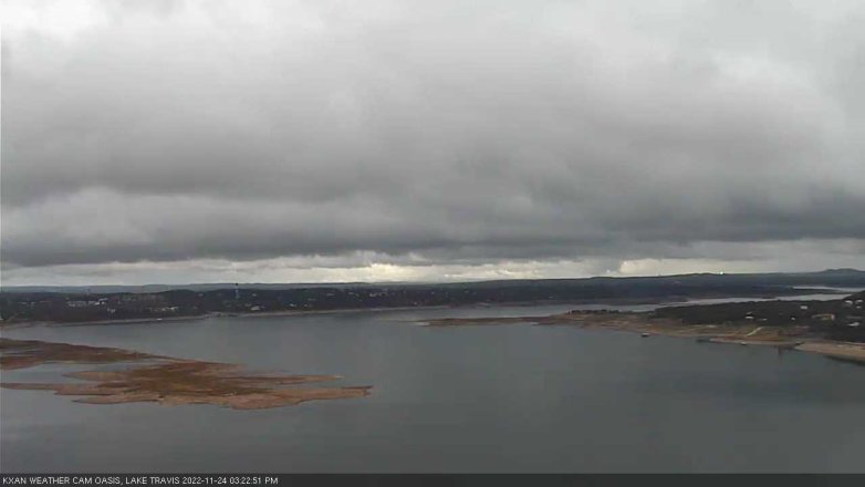 Lake Travis webcam, November 24, 2022 3:25 PM CT