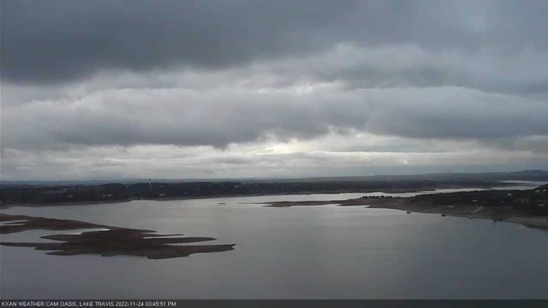 Lake Travis webcam, November 24, 2022 3:45 PM CT