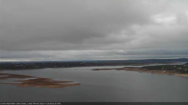 Lake Travis webcam, November 24, 2022 4:25 PM CT
