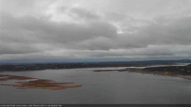 Lake Travis webcam, November 24, 2022 4:45 PM CT
