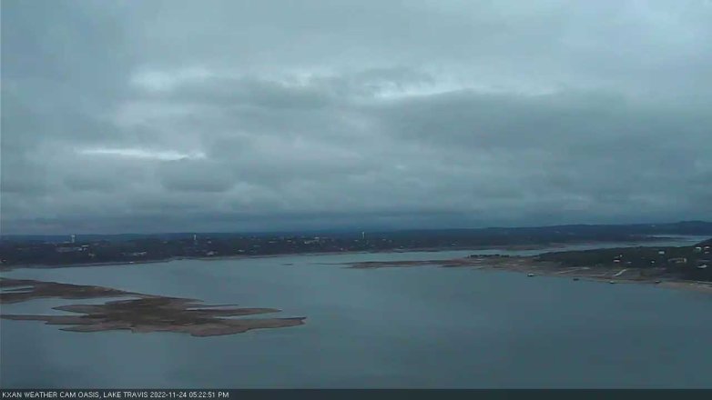 Lake Travis webcam, November 24, 2022 5:25 PM CT