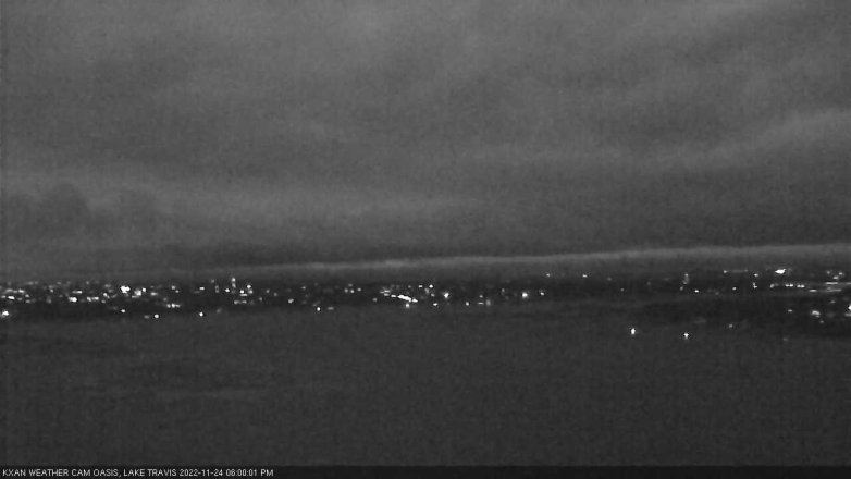Lake Travis webcam, November 24, 2022 6:00 PM CT