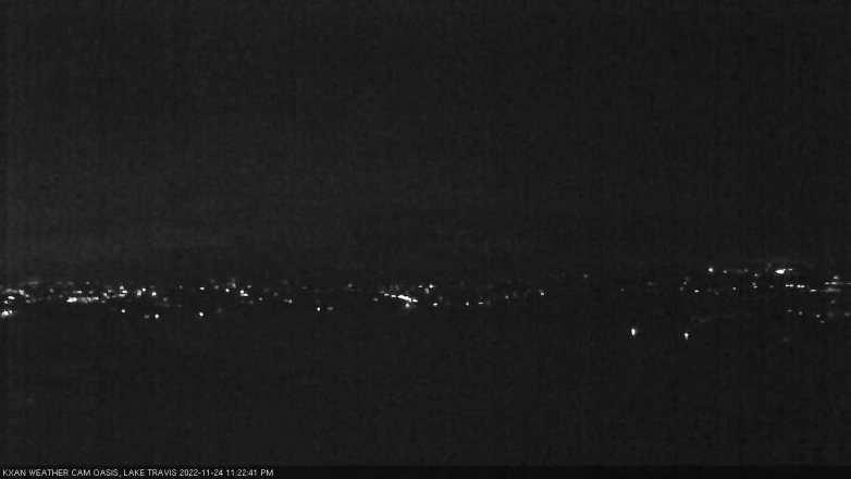 Lake Travis webcam, November 24, 2022 11:25 PM CT