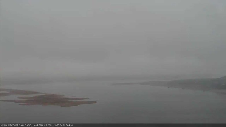 Lake Travis webcam, November 25, 2022 4:25 PM CT