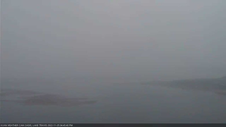 Lake Travis webcam, November 25, 2022 4:45 PM CT