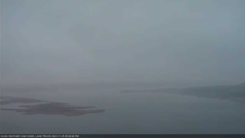 Lake Travis webcam, November 25, 2022 5:00 PM CT