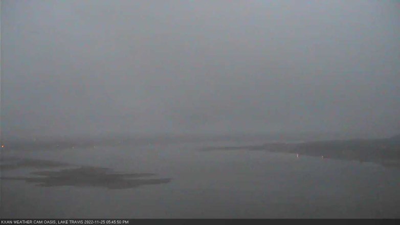 Lake Travis webcam, November 25, 2022 5:45 PM CT