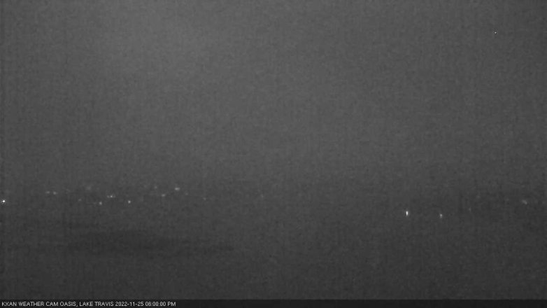 Lake Travis webcam, November 25, 2022 6:00 PM CT