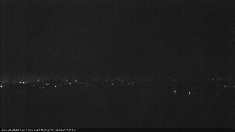 Lake Travis webcam, November 25, 2022 6:25 PM CT