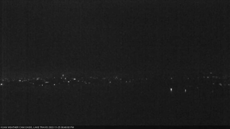 Lake Travis webcam, November 25, 2022 6:45 PM CT