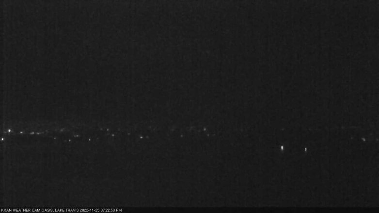 Lake Travis webcam, November 25, 2022 7:25 PM CT