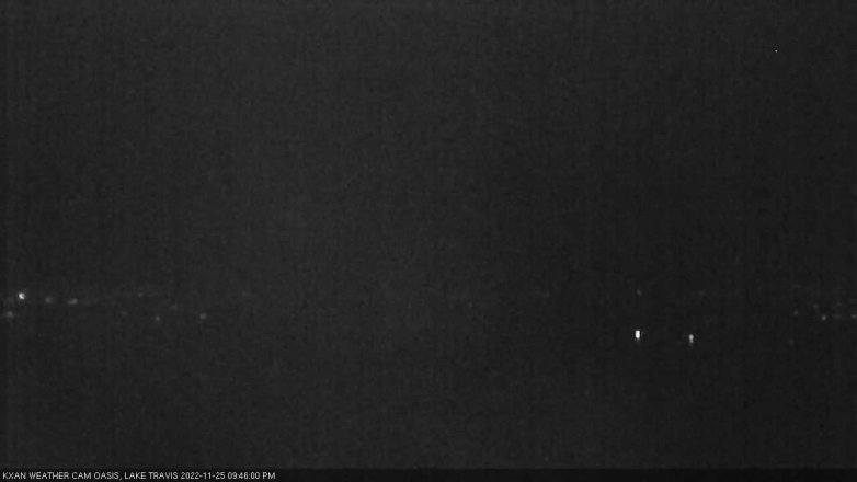 Lake Travis webcam, November 25, 2022 9:45 PM CT
