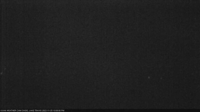 Lake Travis webcam, November 25, 2022 10:00 PM CT